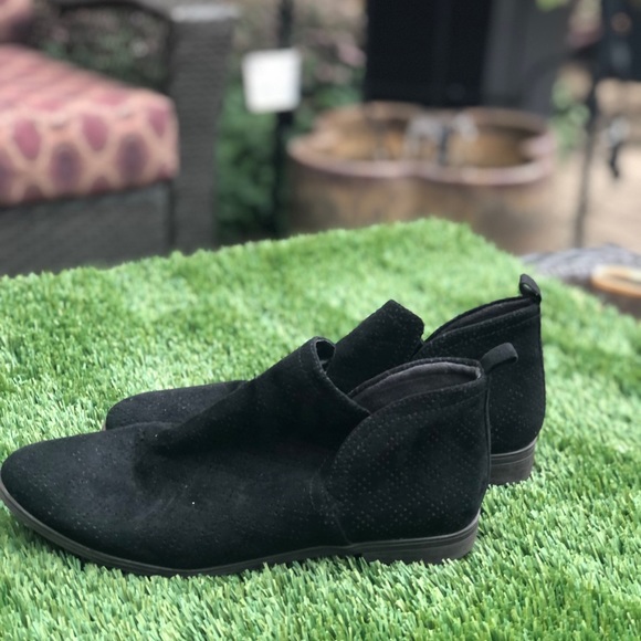 Dr Scholls Black Boots Sz 